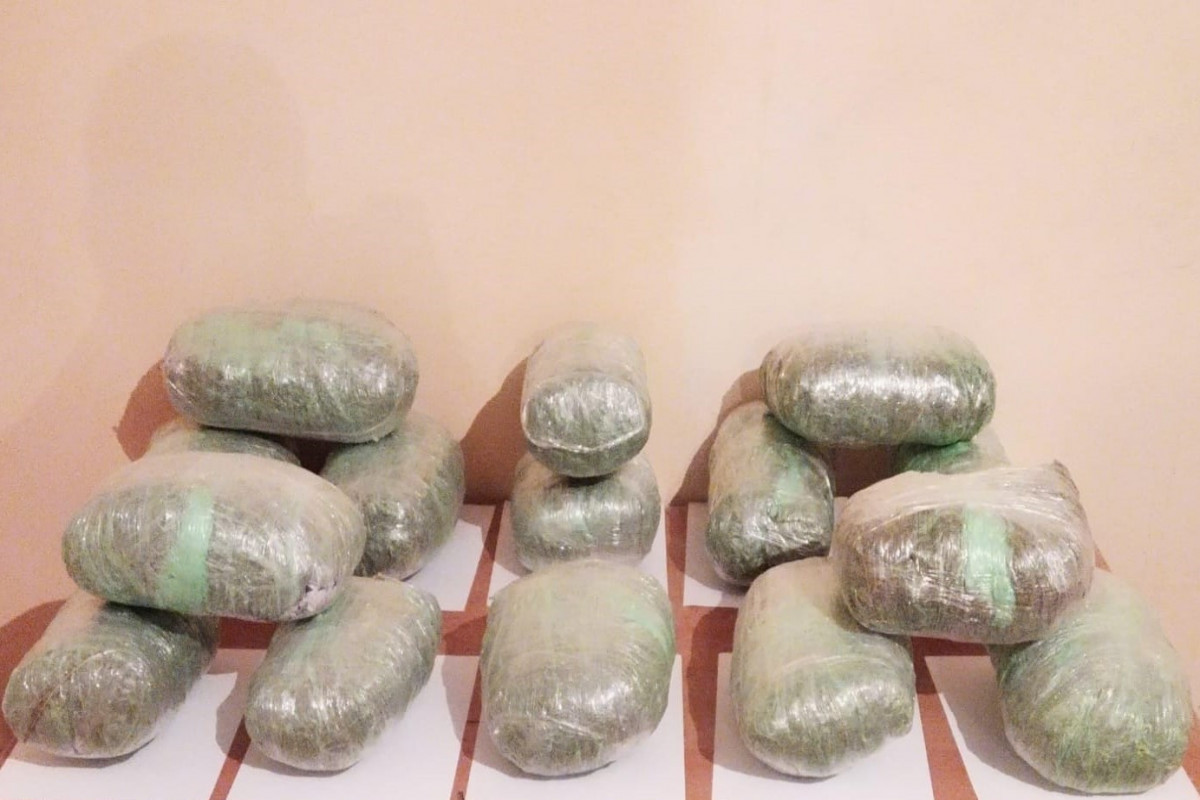 Azerbaijan prevents smuggling of large quantities of drugs from Iran-PHOTO 