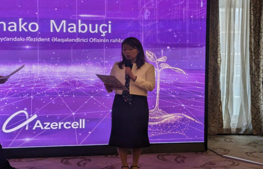 Kanako Mabuchi, head of the UN Resident Coordinator's Office in Azerbaijan