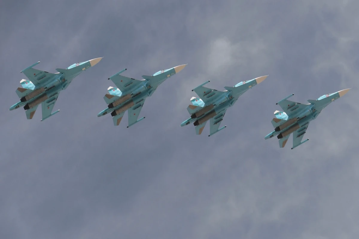 Su-34 jet plane crashes in North Ossetia, killing crew
