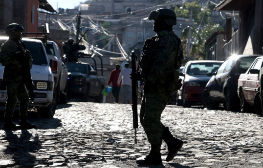 Armed group kills 4 women, 2 children in central Mexico
