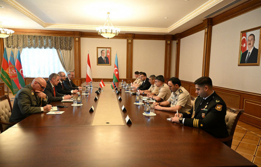 Azerbaijan and Austria discuss expansion of military relations