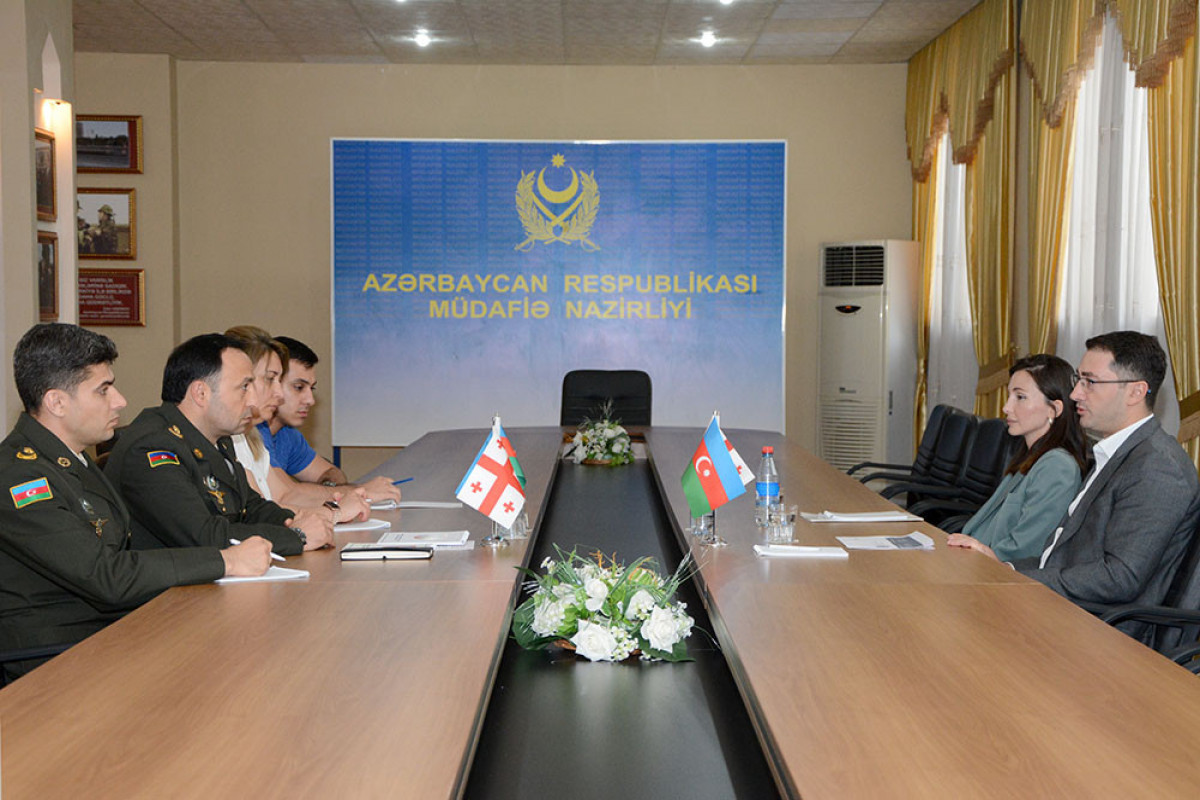 Azerbaijan and Georgia exchanged experience in military information field