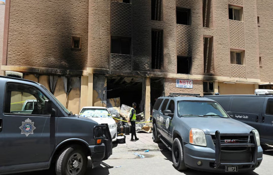 Fire in Kuwait building kills 49 foreign workers
