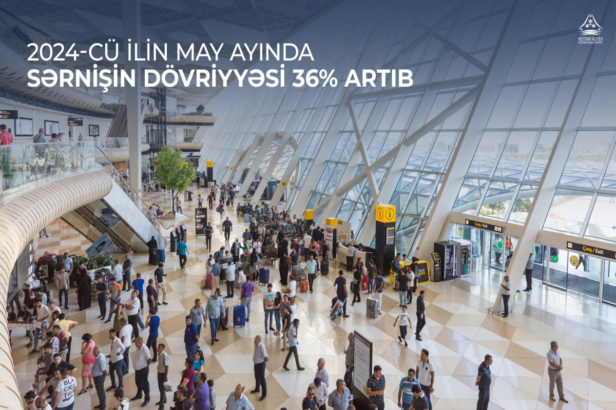 Passenger transport at Baku airport increases by 36%