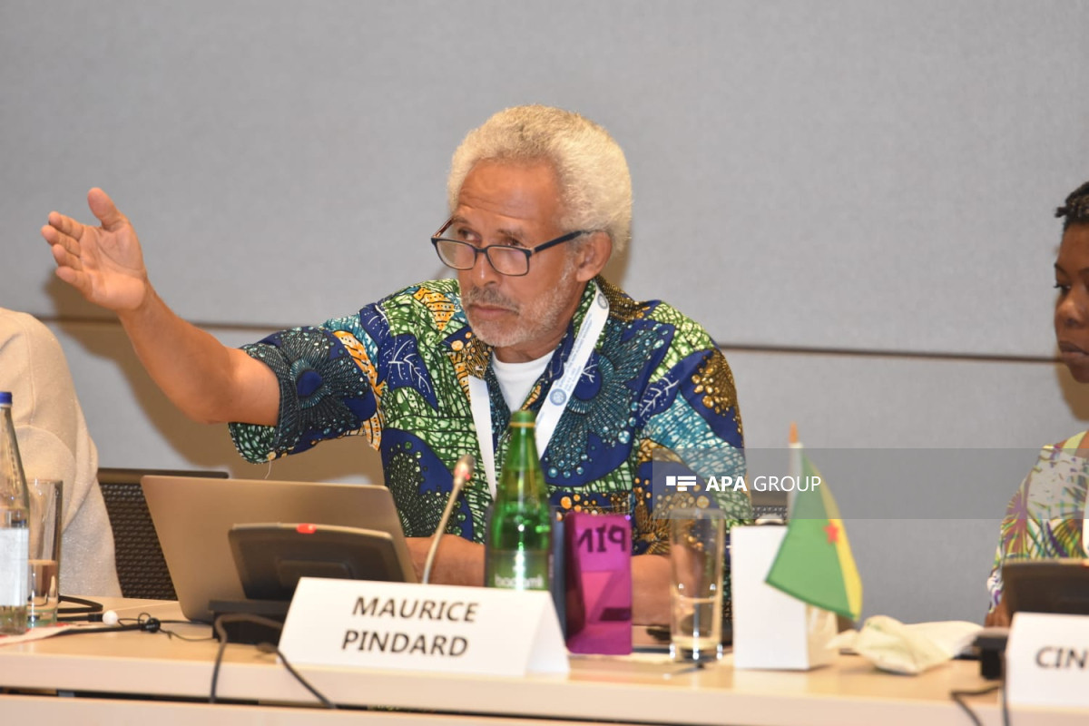 Maurice Pindard, member of the Movement for Social Liberation and Decolonization of French Guiana