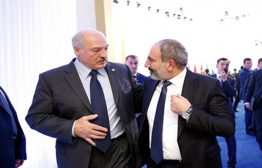 PM: No official representative of Armenia will visit Belarus as long as Lukashenko is the president