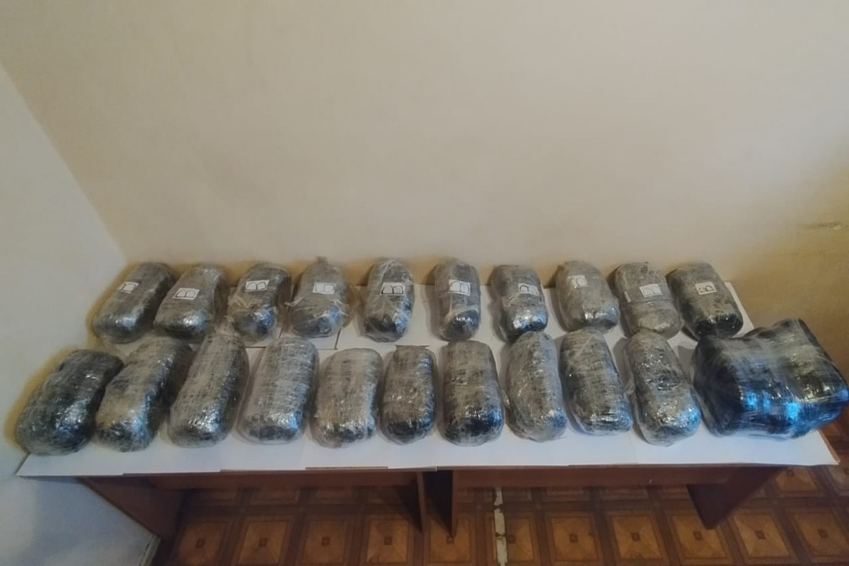 Azerbaijan prevents smuggling of 28 kg of drugs from Iran into country-PHOTO 