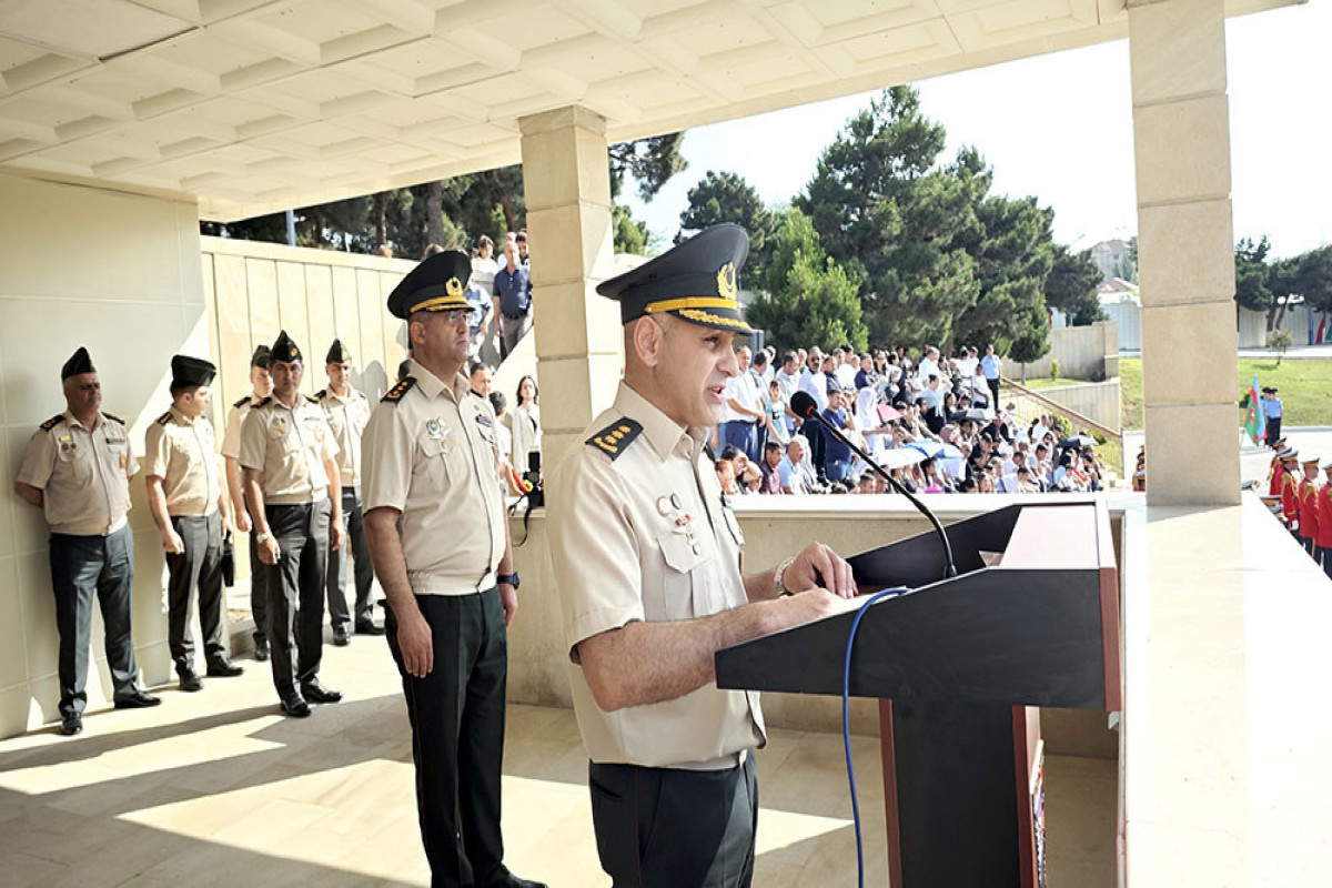 Military Lyceum named after Jamshid Nakhchivanski held its 52nd graduation ceremony -PHOTO 