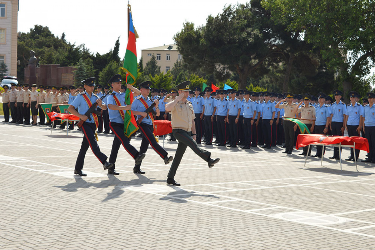 Military Lyceum named after Jamshid Nakhchivanski held its 52nd graduation ceremony -PHOTO 