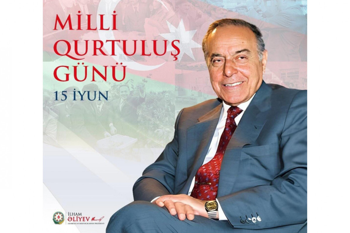 President Ilham Aliyev made post on June 15 - National Salvation Day