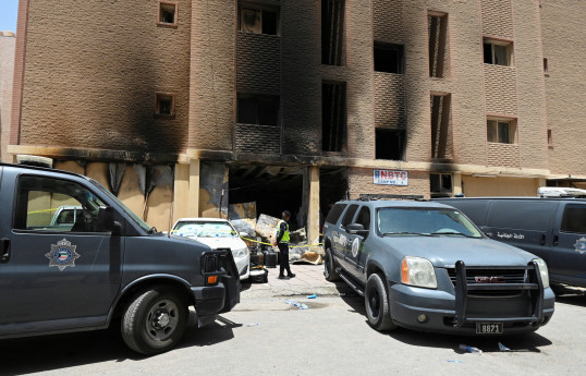 India brings home bodies of 45 workers killed in Kuwait fire