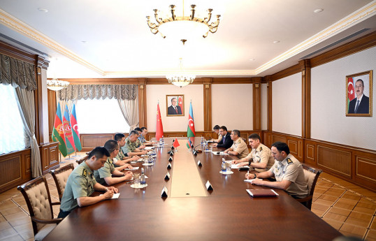 Azerbaijan Defense Minister meets with Chinese military delegation-VIDEO 