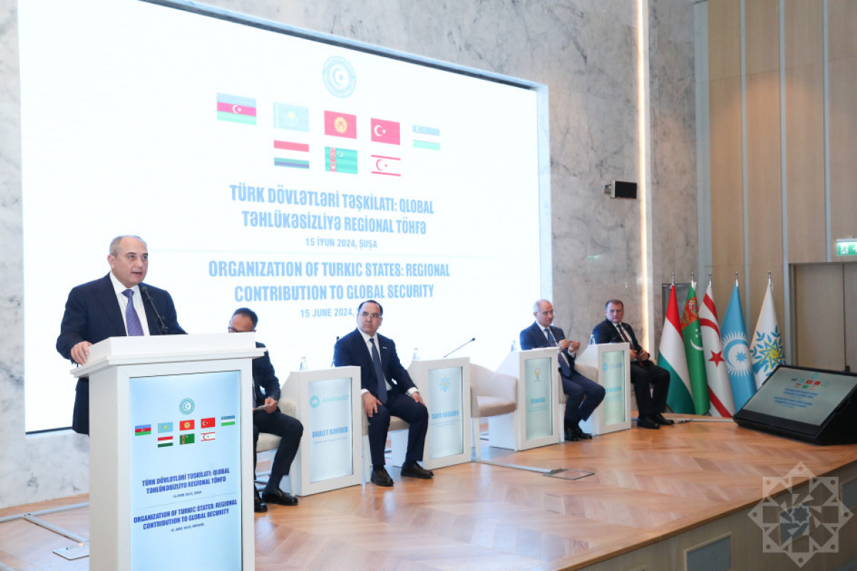 Shusha hosts discussions on regional contribution of Organization of Turkic States to global security