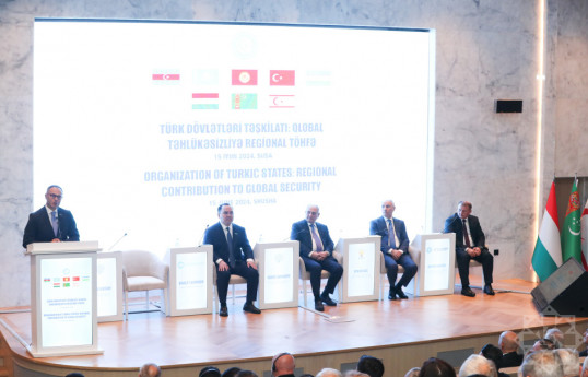 Shusha hosts discussions on regional contribution of Organization of Turkic States to global security