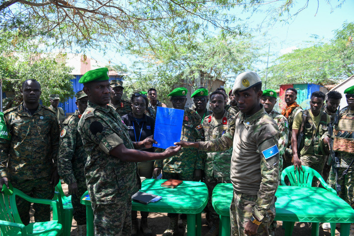 AU mission hands over military base to Somalia in 3rd phase of troop withdrawal