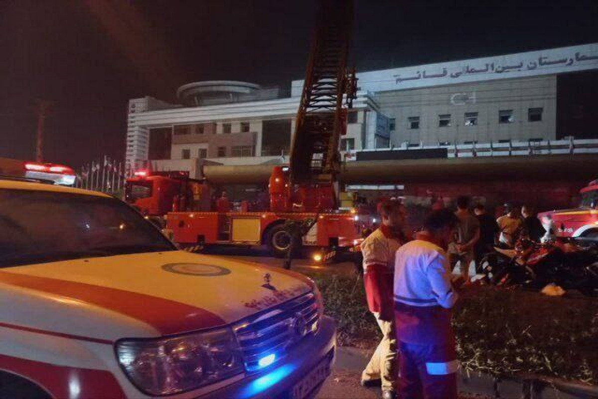 Fire in a hospital in Iran kills 9 people