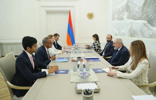 Pashinyan and U.S. Deputy Secretary of State discuss Armenia-Azerbaijan border demarcation process