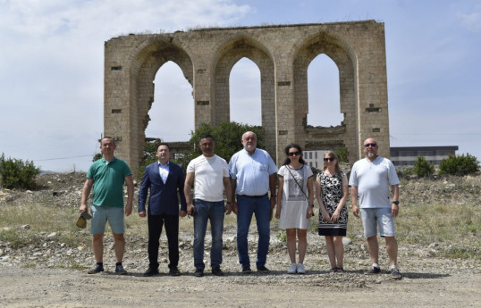 Hungarian parliamentarians visit Aghdam