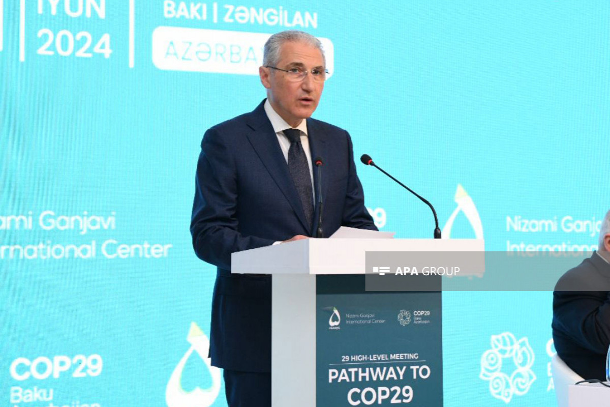 Mukhtar Babayev, Minister of Ecology and Natural Resources of the Republic of Azerbaijan
