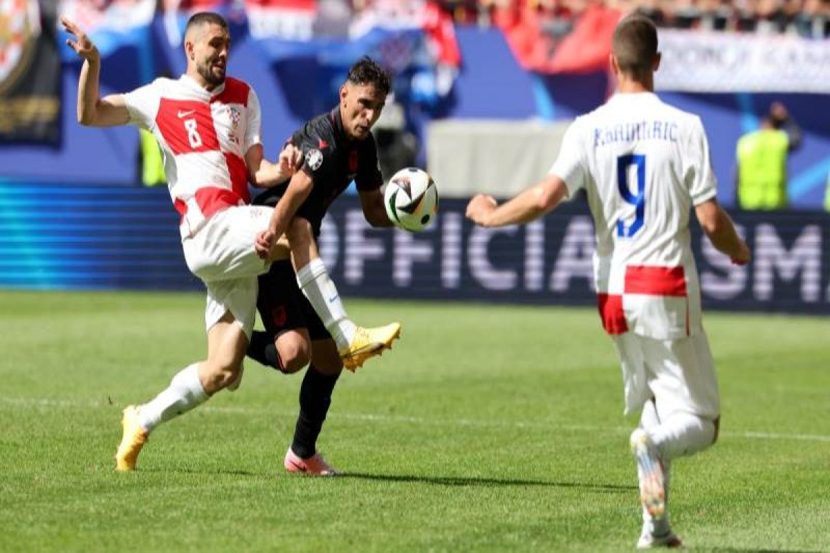 Croatia and Albania draw 2-2 in their second Euro game