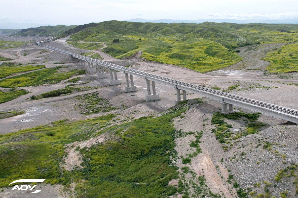 Azerbaijan Railways: 56% of works on construction of Horadiz-Aghband Railway completed