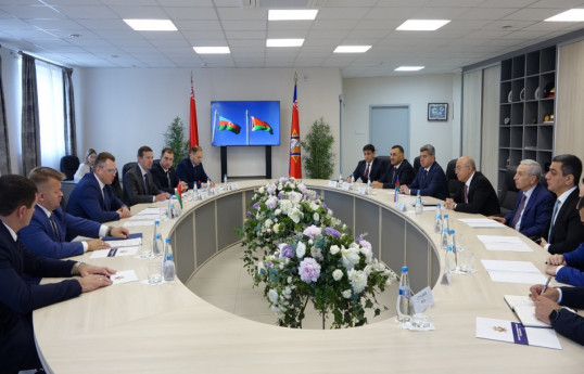 Azerbaijan's Emergency Situations Minister meets with his Belarusian counterpart-VIDEO 