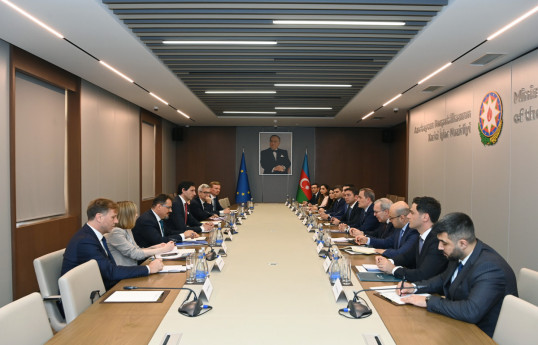 Azerbaijani FM meets with EU Commissioner for Climate Action