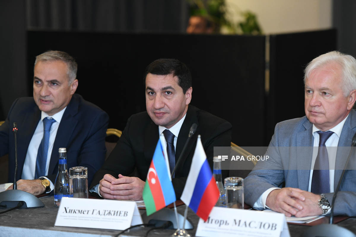 Baku hosts 5th meeting of Russia-Azerbaijan Expert Council -PHOTO 