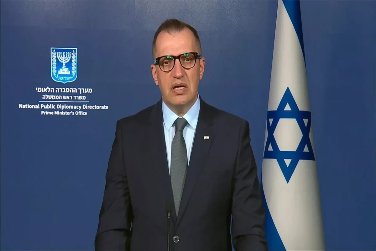 Dmitry Gendelman, adviser to Israeli Prime Minister Benjamin Netanyahu