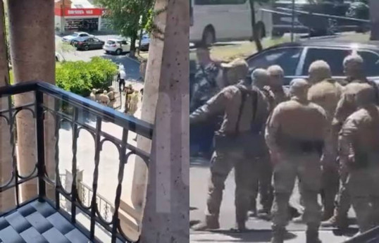 Yerevan police confiscates car serving Samvel Shahramanyan-VIDEO -UPDATED 