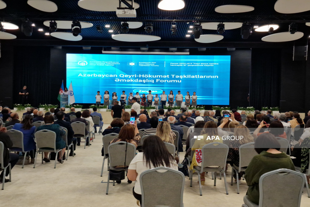 Cooperation Forum of Azerbaijani NGOs kicks off in Zangilan -PHOTO -UPDATED 