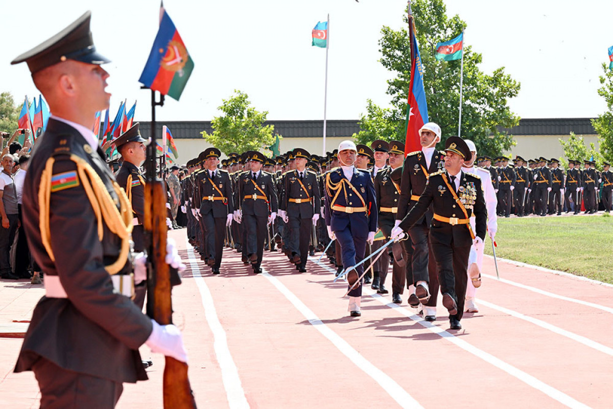 Military Institute named after Heydar Aliyev holds next graduation ceremony-VIDEO 