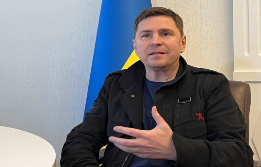 Mykhailo Podolyak, a political adviser to Ukraine's President Volodymyr Zelenskiy