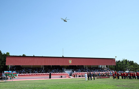 Military Institute named after Heydar Aliyev holds next graduation ceremony-VIDEO 