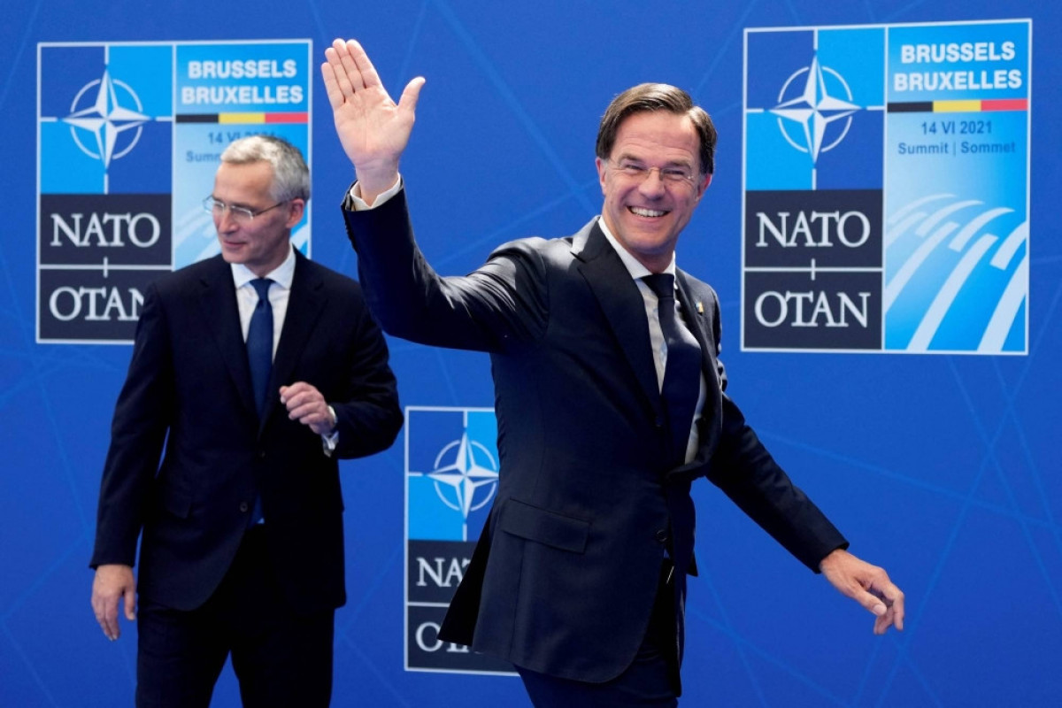 Jens Stoltenberg, NATO Secretary General and Mark Rutte