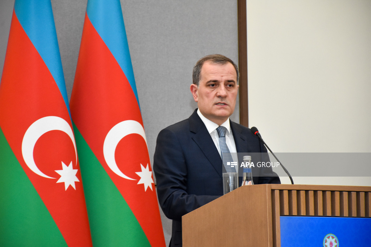 Jeyhun Bayramov, the Minister of Foreign Affairs of the Republic of Azerbaijan