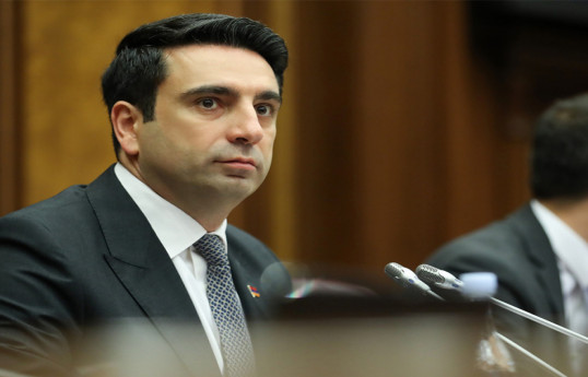 Speaker of the Armenian Parliament, Alen Simonyan
