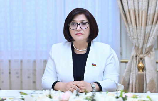 Sahiba Gafarova, Speaker of Azerbaijan's Milli Majlis