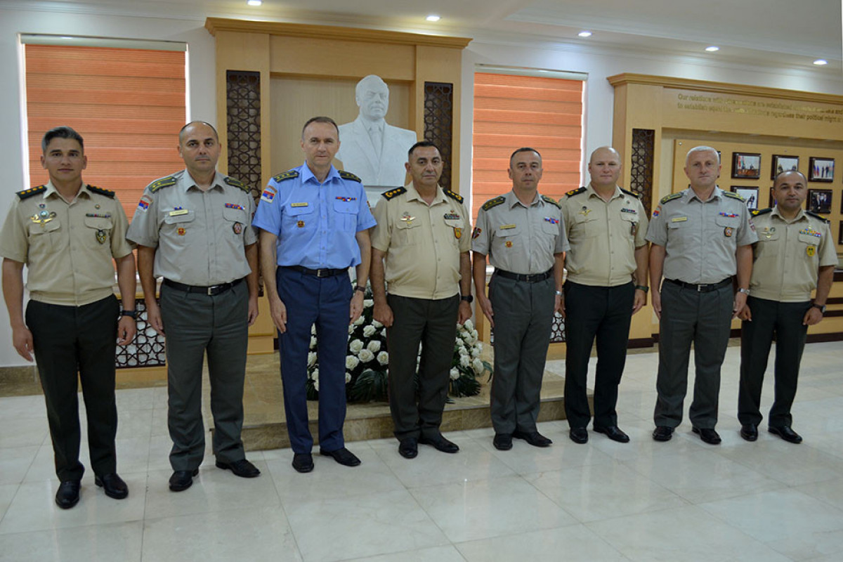 Military experts from Azerbaijan and Serbia hold meeting -PHOTO 