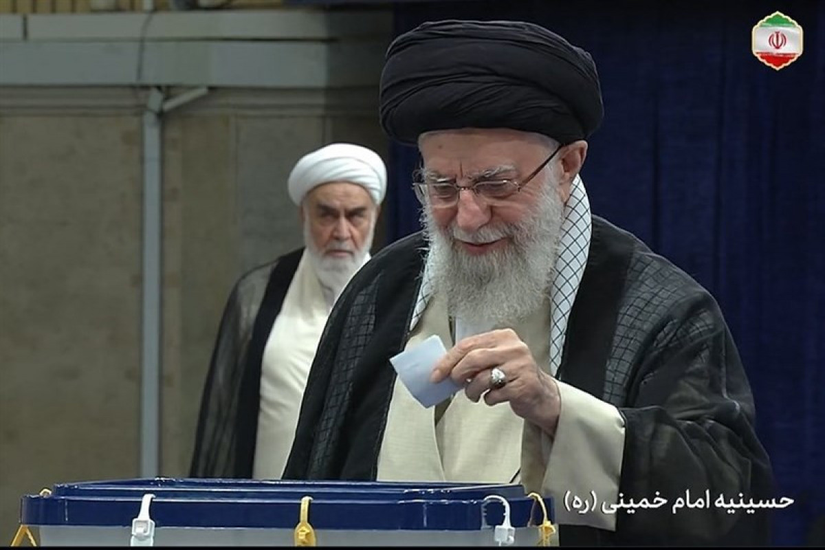 Leader of the Islamic Republic of Iran Ayatollah Seyed Ali Khamenei
