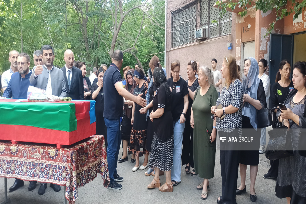 Remains of Elman Javadov, First Garabagh War Martyr, laid to rest in Azerbaijan's Sumgait-PHOTO 