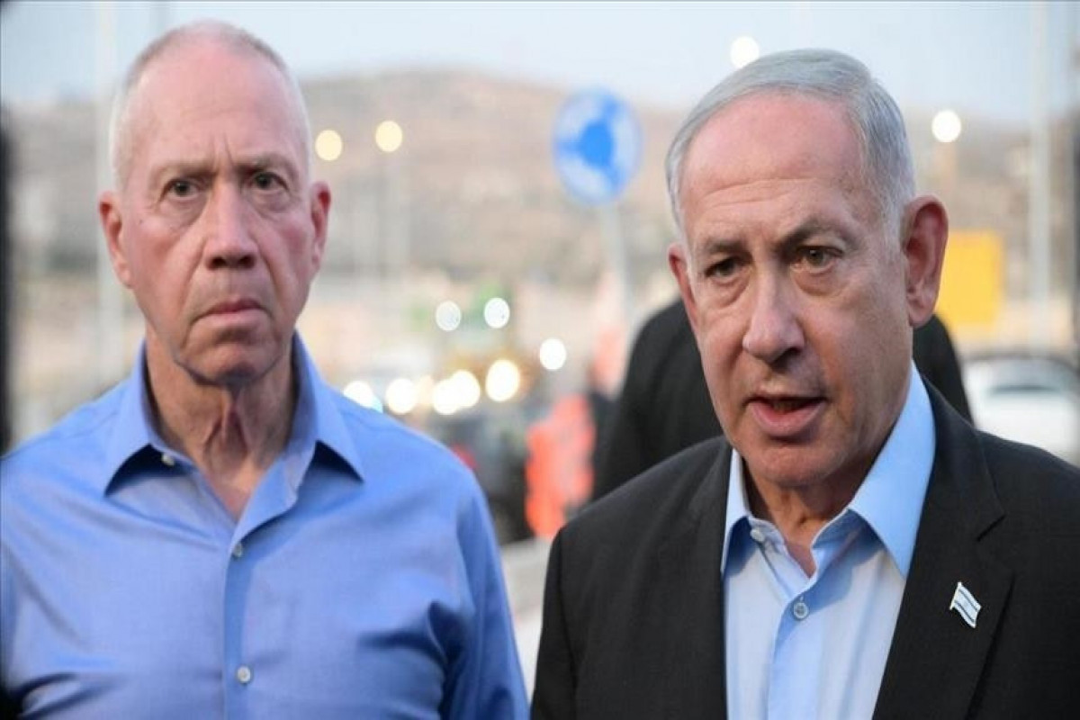 Benjamin Netanyahu, Prime Minister of the State of Israel and Yoav Gallant, Minister of Defence of the State of Israel