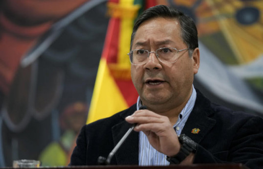 Bolivian President Luis Arce