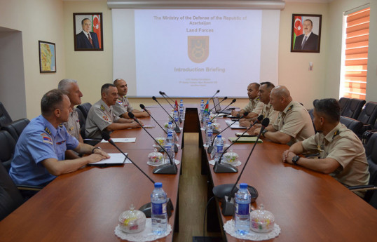 Military experts from Azerbaijan and Serbia hold meeting -PHOTO 