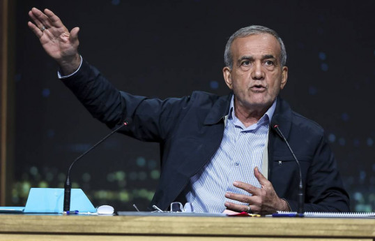 Reformist candidate Pezeshkian leads in Iranian presidential election so far