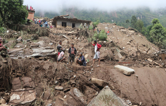 Nepal landslides kill nine, including 3 children