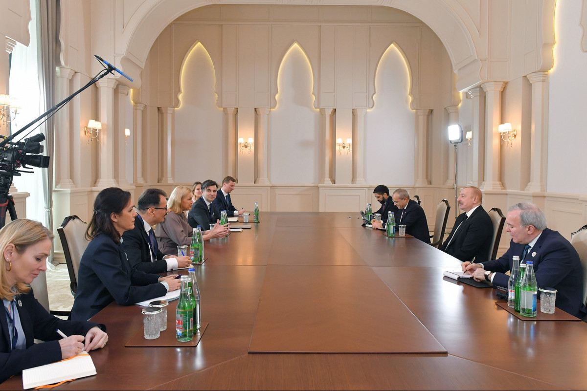Azerbaijani President receives EU Commissioner for Energy -<span class="red_color">UPDATED