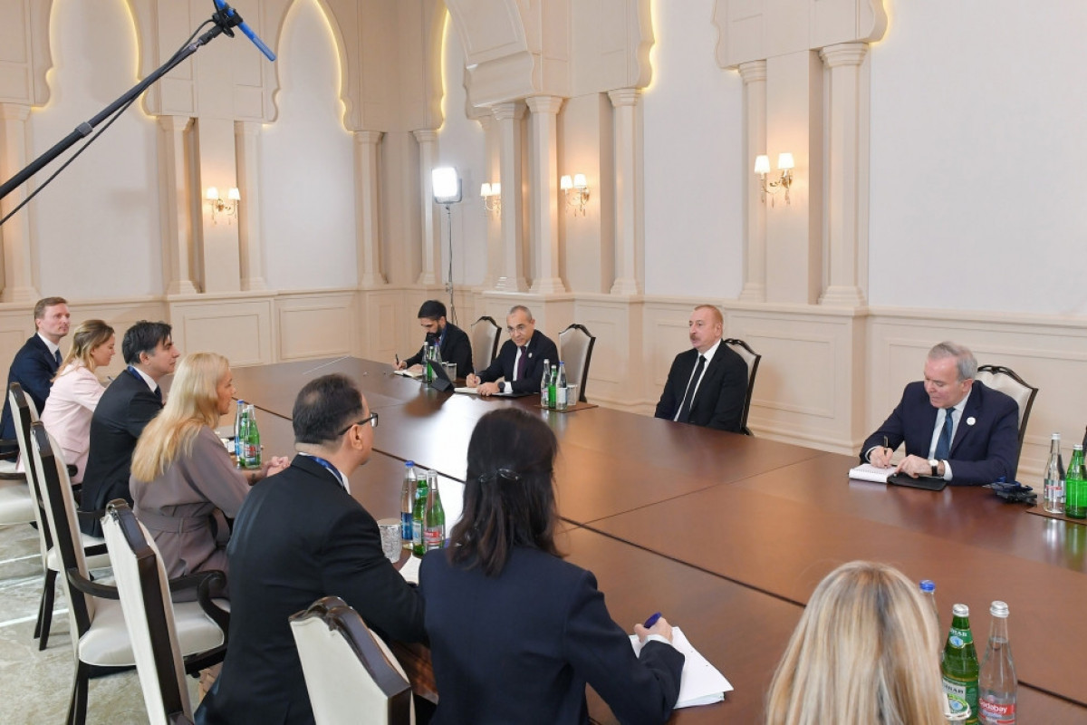 Azerbaijani President receives EU Commissioner for Energy -UPDATED 