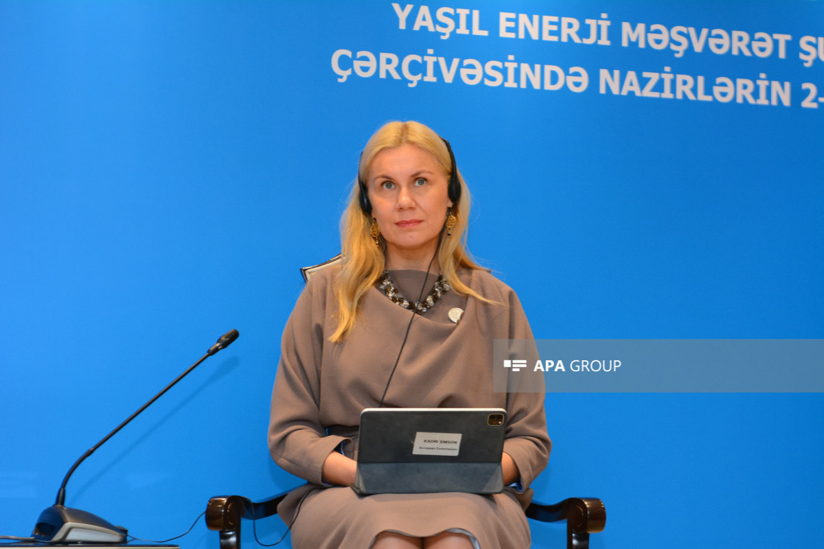 Kadri Simson, European Union Commissioner for Energy, co-chair of the Advisory Council of the Southern Gas Corridor