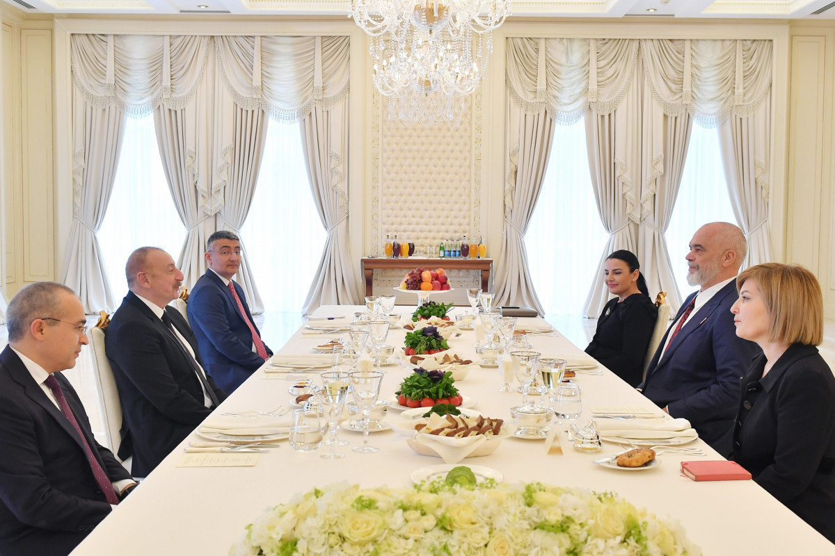 Azerbaijani President held expanded meeting with Albanian Prime Minister